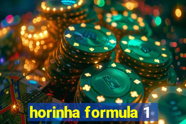 horinha formula 1